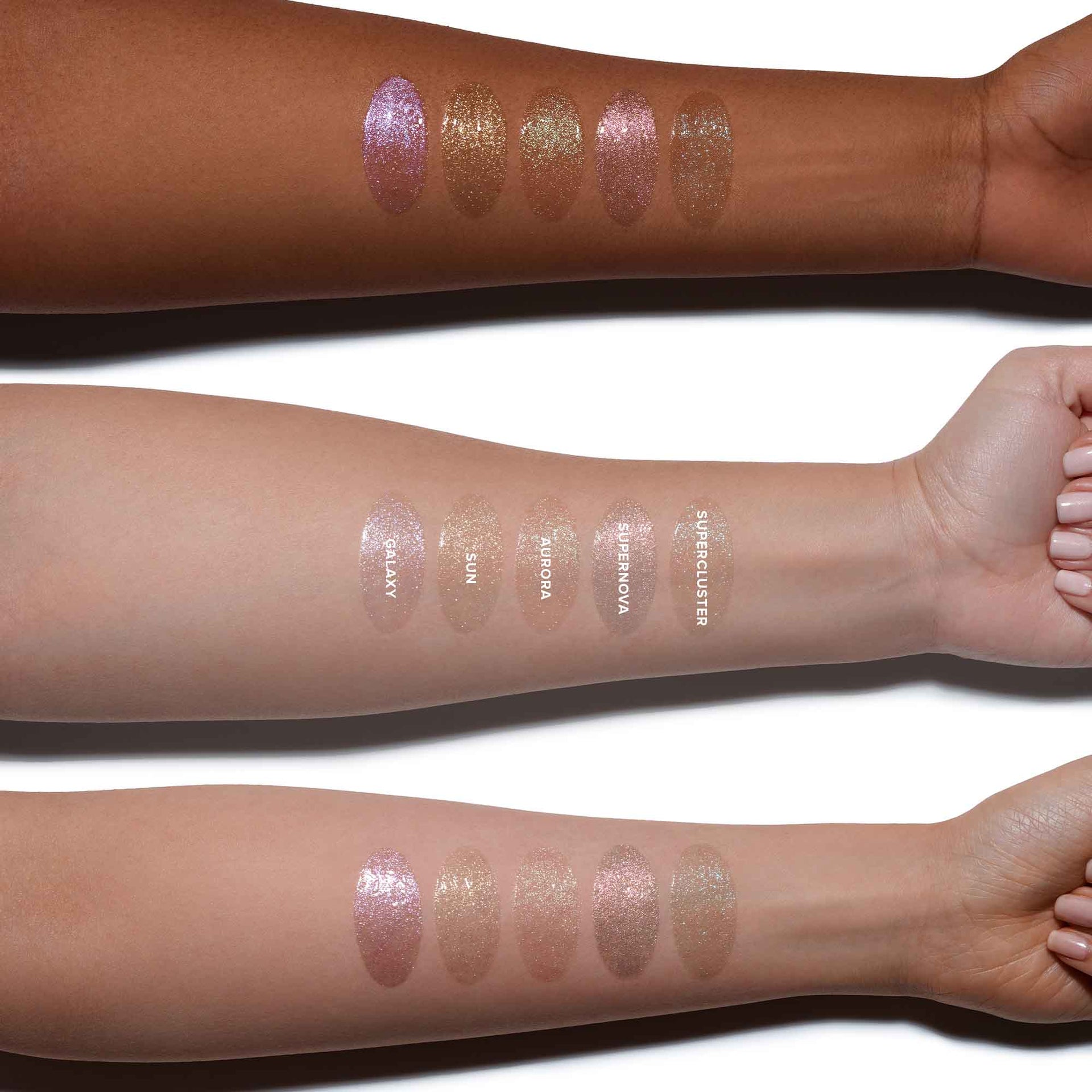 Cosmic Collection Ethereal Eye Gloss Arm Swatch